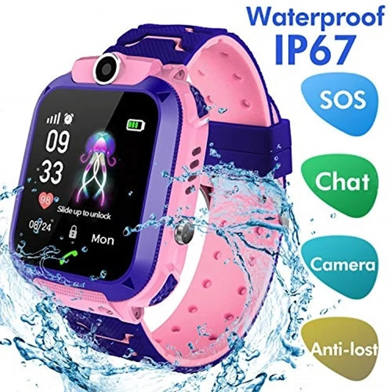 Smart Watch Kids - Jam tangan pintar anak, 2G panggilan