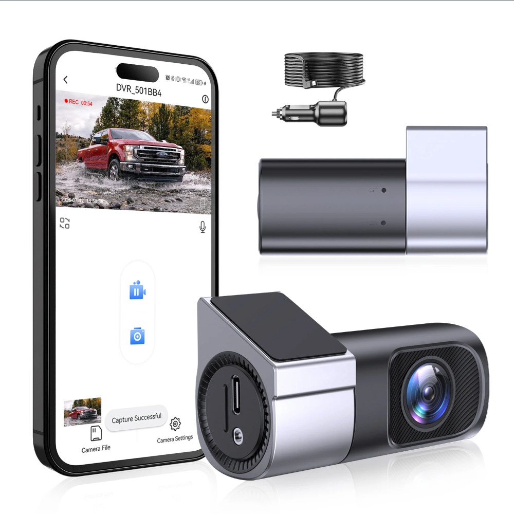 Panoramic Dash Cam 360 - Kamera Dash Cam Mini Ultra HD