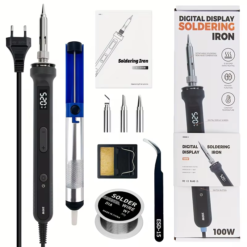 Useful Electronic Gadgets - Kit Solder Digital 100W, Alat Las