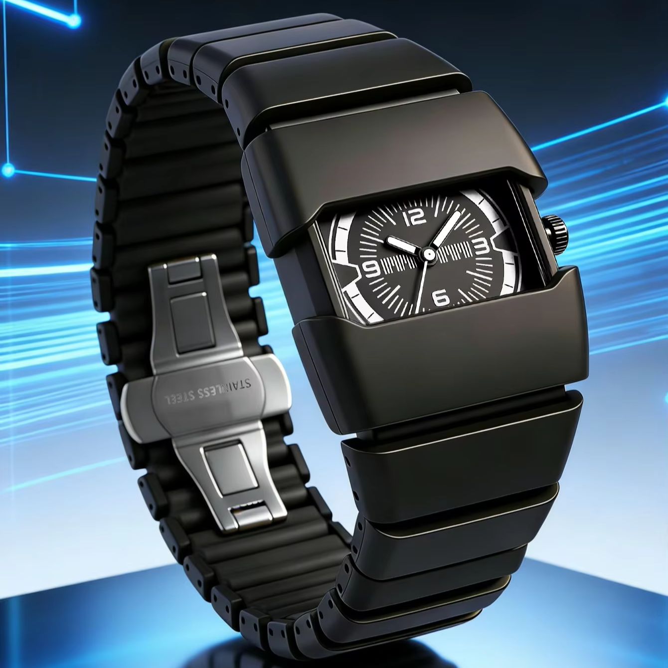 Electronic Gift - Jam Tangan Digital Pria TOMI Fashion,