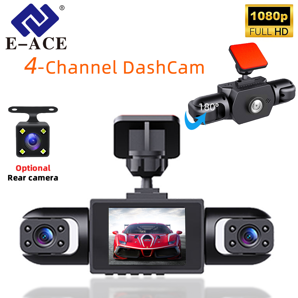 Panoramic Dash Cam 360 - E-ACE 360 ° Kamera DVR Mobil