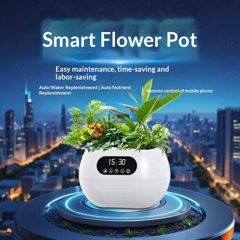 Electronic Gift - Pot Bunga Pintar AI Penyiraman Otomatis