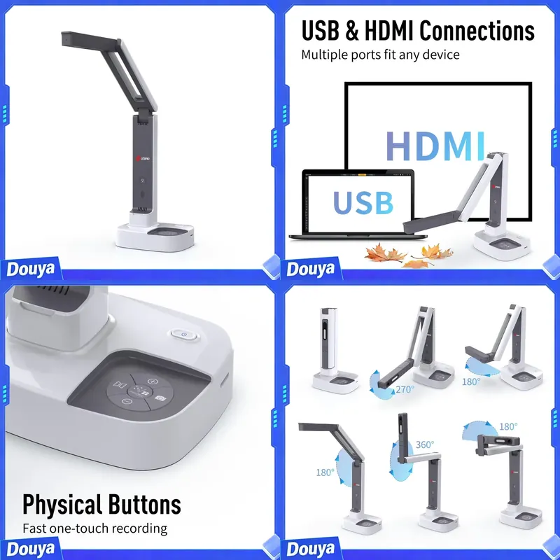 Document Camera Visualizer - JOYUSING Kamera Dokumen dan Webcam 2