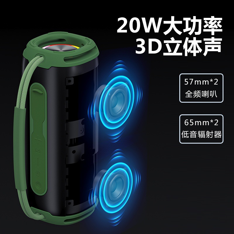 Speaker Pintar Portabel Luar R - Bluetooth Speaker Waterproof ulasan dan harga