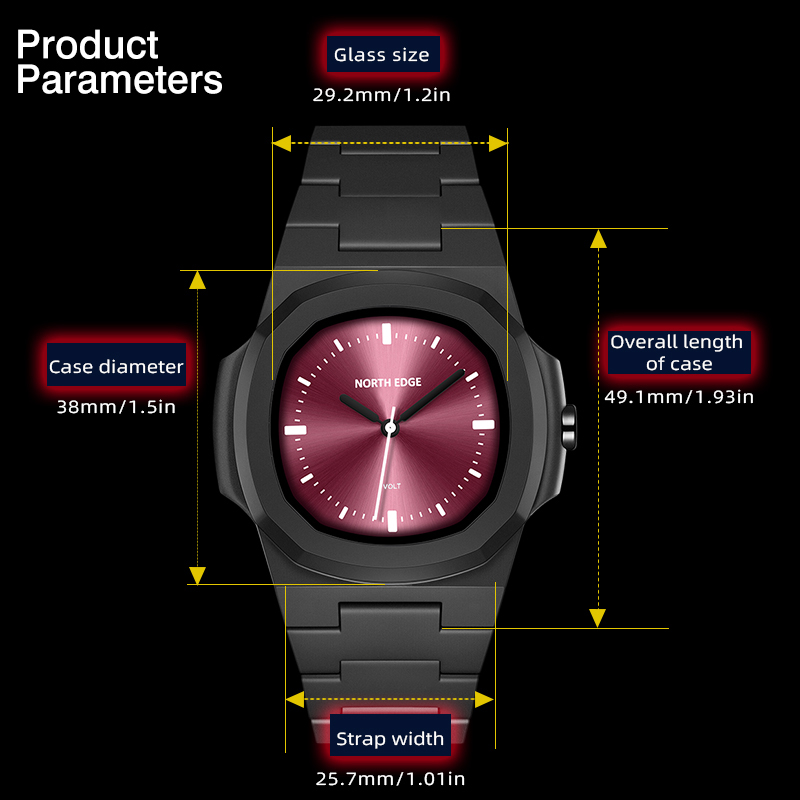 NORTH EDGE Jam Tangan untuk Pr - Electronic Gift ulasan dan harga