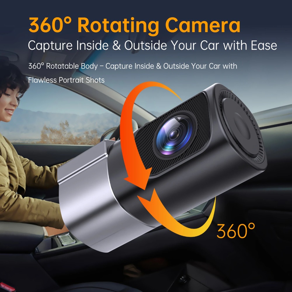 Kamera Dash Cam Mini Ultra HD  - Panoramic Dash Cam 360 ulasan dan harga