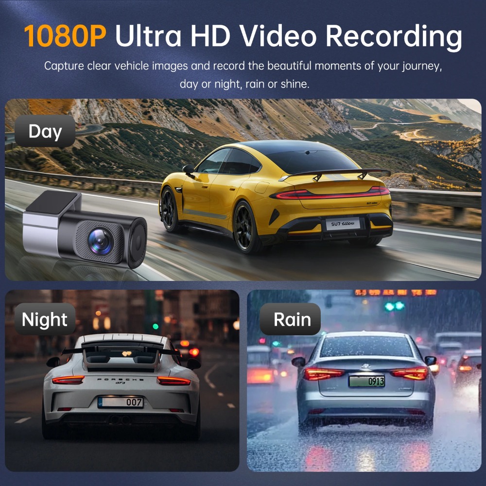 Kamera Dash Cam Mini Ultra HD  - Panoramic Dash Cam 360 ulasan dan harga