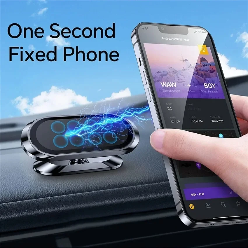 360 °   Pemegang Ponsel Magnet - Useful Electronic Gadgets ulasan dan harga