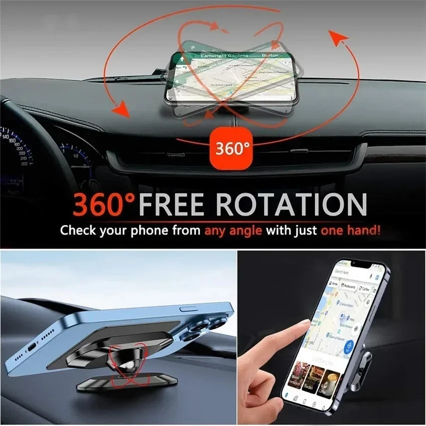 360 °   Pemegang Ponsel Magnet - Useful Electronic Gadgets ulasan dan harga