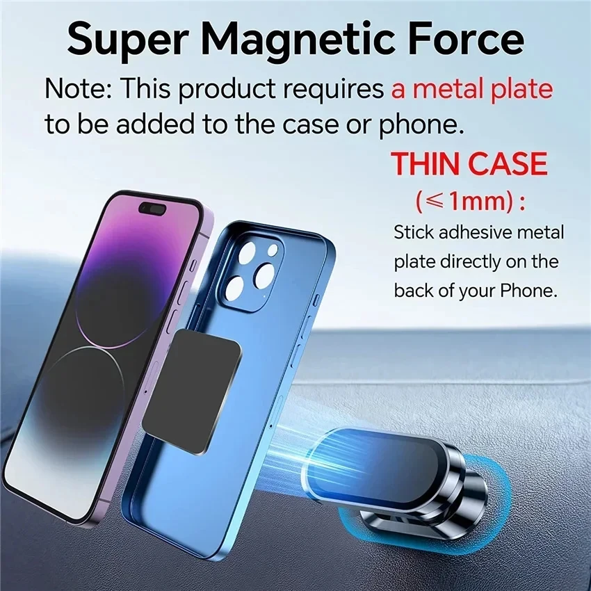 360 °   Pemegang Ponsel Magnet - Useful Electronic Gadgets ulasan dan harga