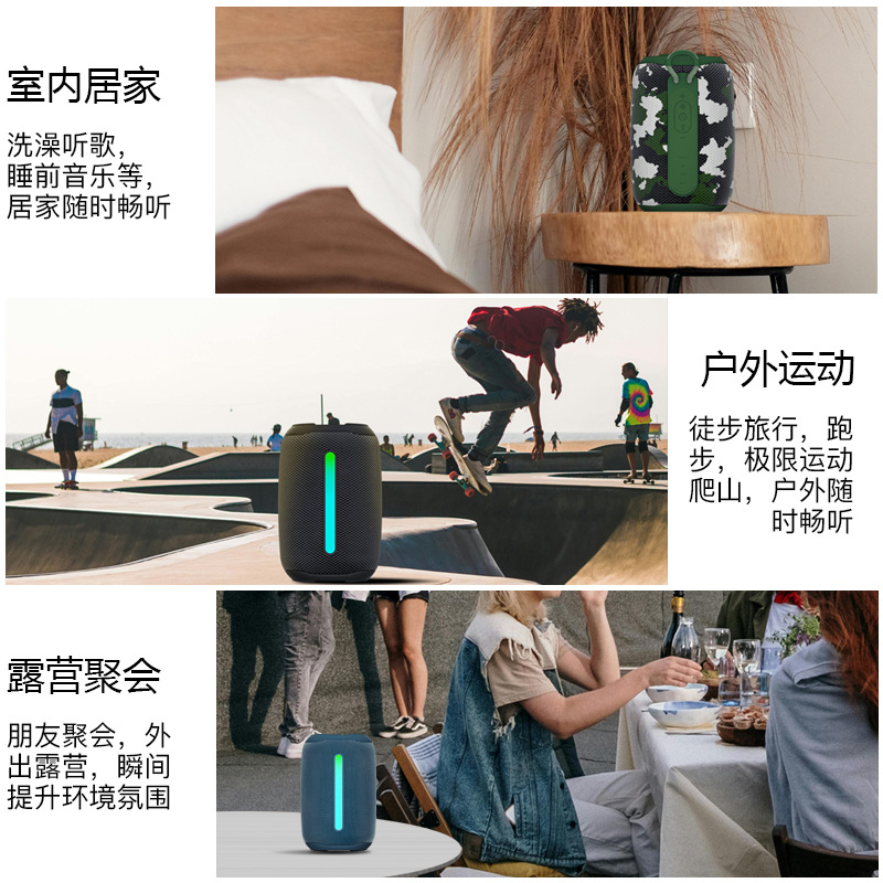 Subwoofer Berat Audio Cerdas P - Bluetooth Speaker Waterproof ulasan dan harga
