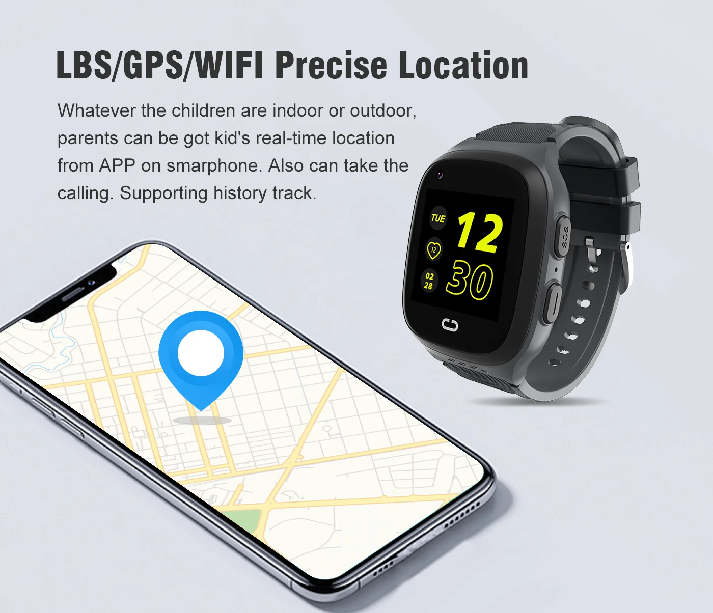 Jam Tangan Pintar Anak 4G SOS  - Smart Watch Kids ulasan dan harga