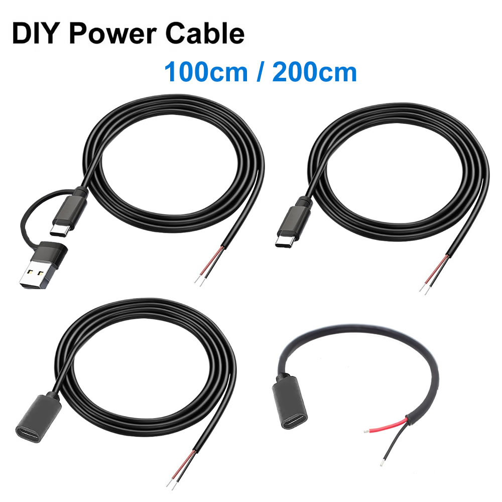 DC 2 Pin Kabel Daya USB dan Ti - Diy Electronics Gadgets ulasan dan harga