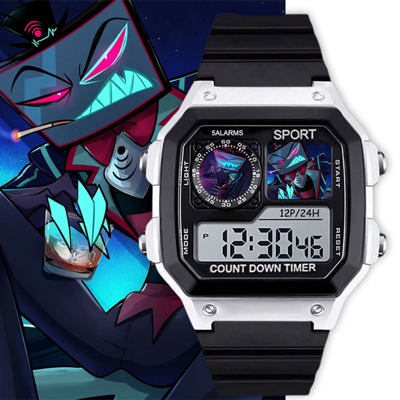 Jam Tangan Digital Hazbin Hote - Electronic Gift ulasan dan harga