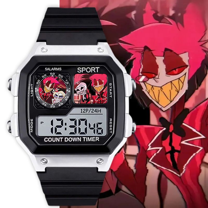 Jam Tangan Digital Hazbin Hote - Electronic Gift ulasan dan harga