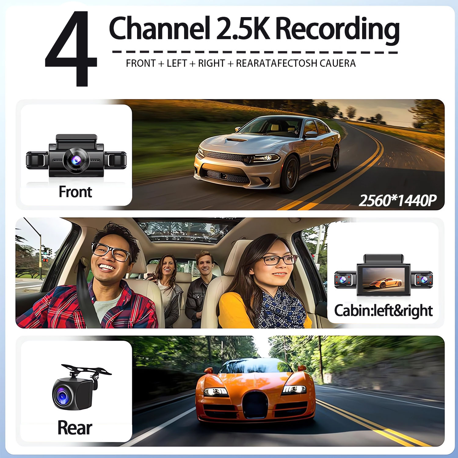 Kamera Dasbor Mobil DVR 360 De - Panoramic Dash Cam 360 ulasan dan harga