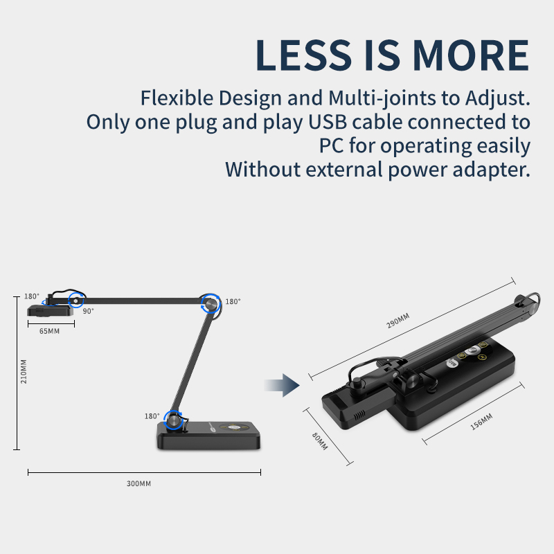 Presenter Visual Digital 4K |  - Document Camera Visualizer ulasan dan harga