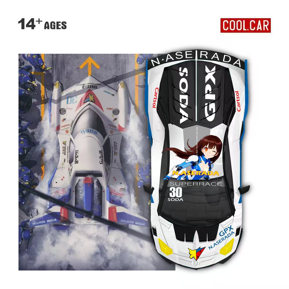 Mobil Keren 1:64 GTEVO Superra - Electronic Gift ulasan dan harga