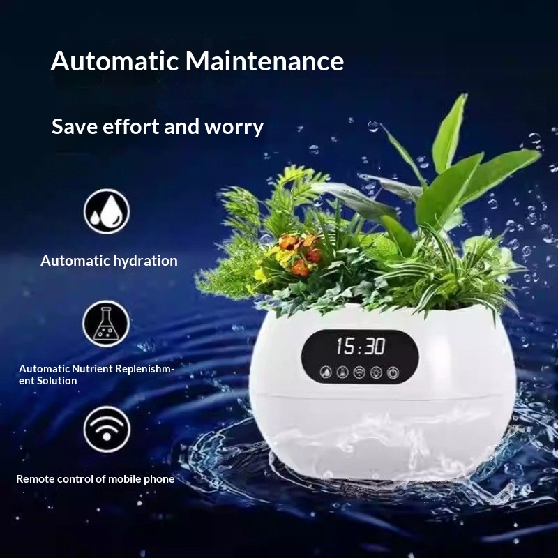 Pot Bunga Pintar AI Penyiraman - Electronic Gift ulasan dan harga