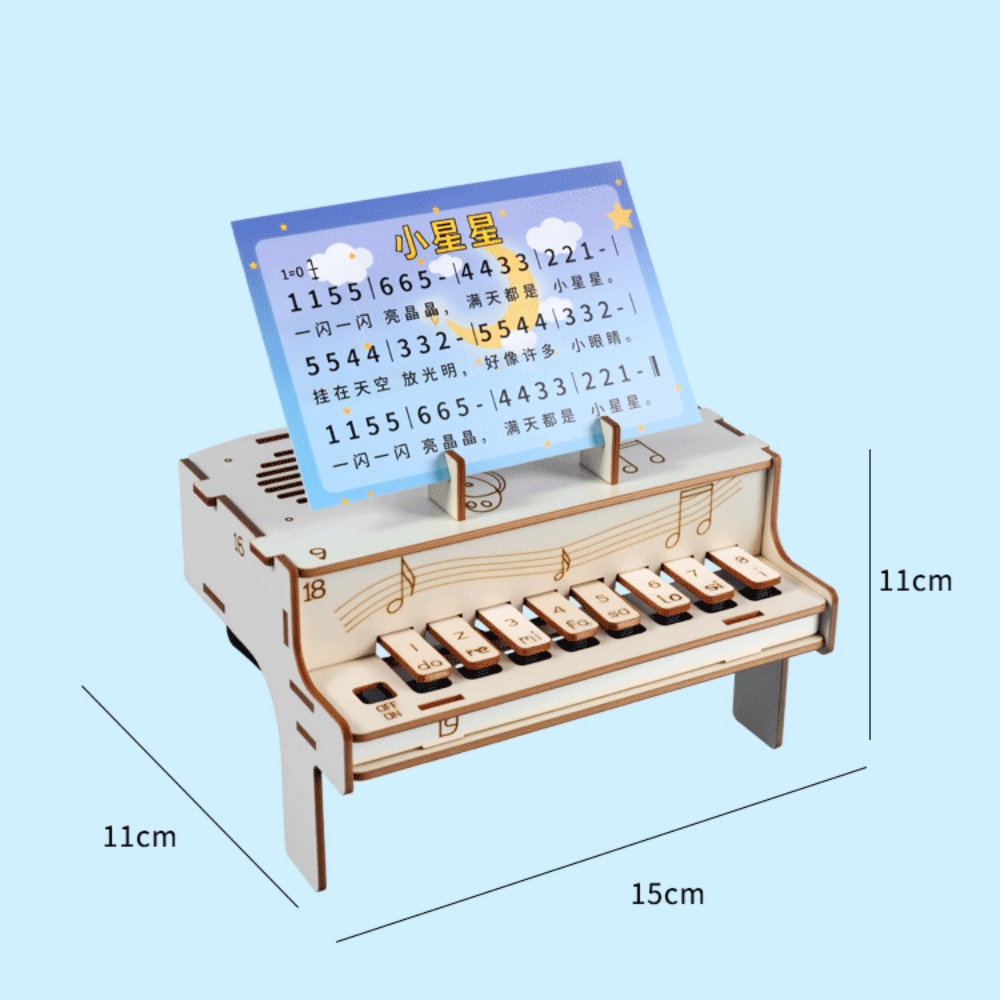 Kit Perakitan Model Piano Elek - Diy Electronics Gadgets ulasan dan harga