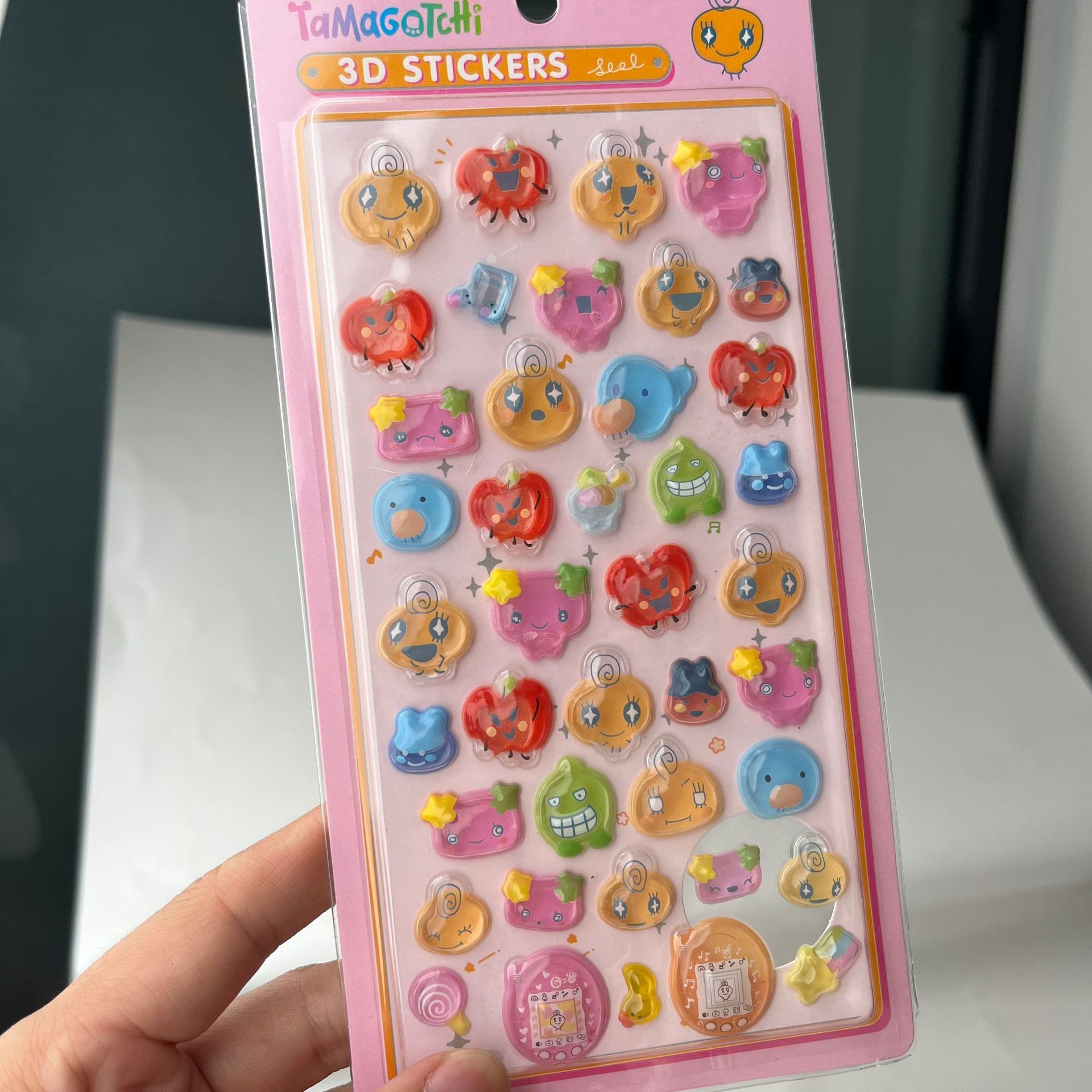 Stiker 3D Tamagotchi Lucu Retr - Electronic Gift ulasan dan harga