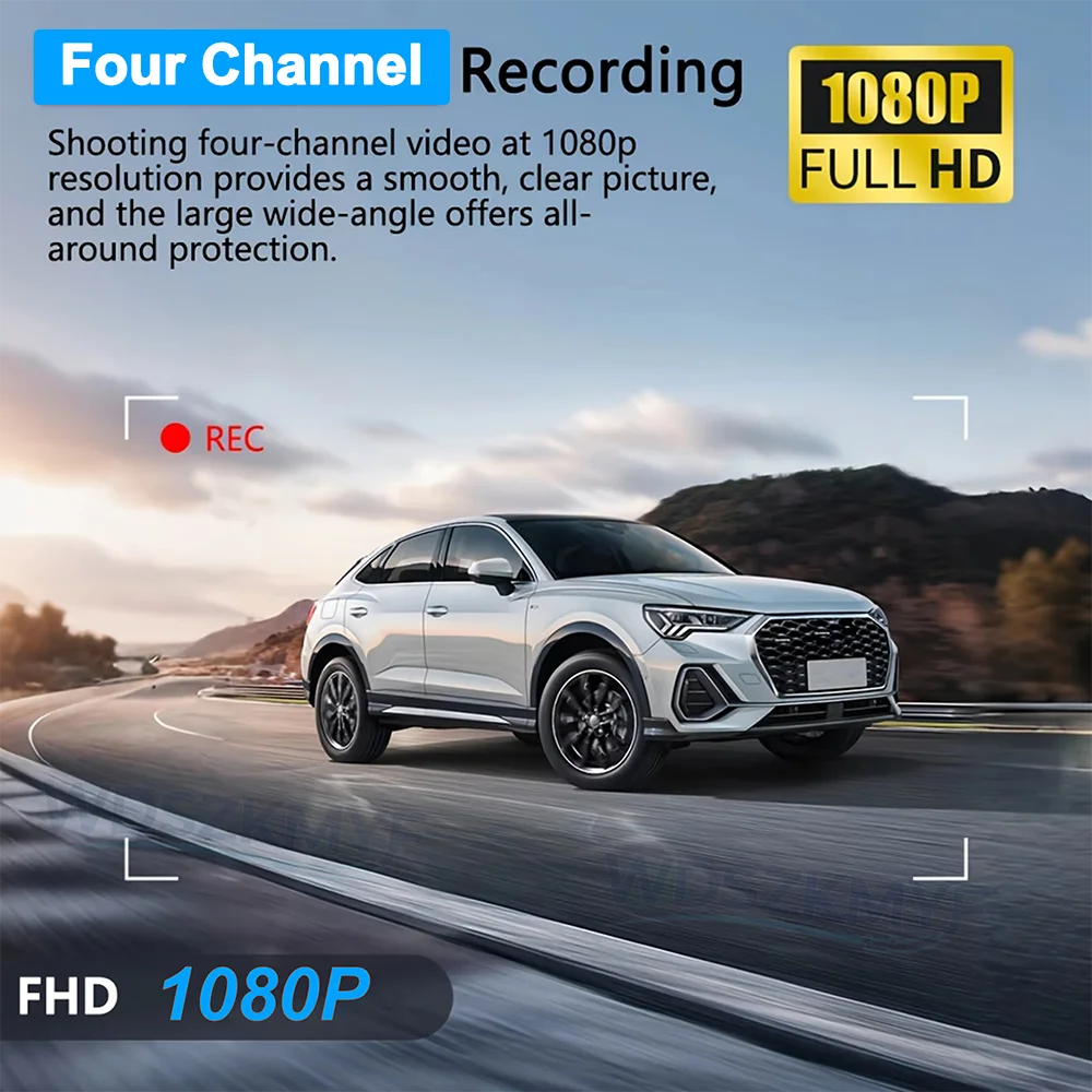 HD 1080P 3/4H 360 °   Kamera D - Panoramic Dash Cam 360 ulasan dan harga
