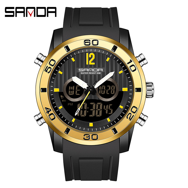 SANDA Jam Tangan Elektronik Ja - Electronic Gift ulasan dan harga