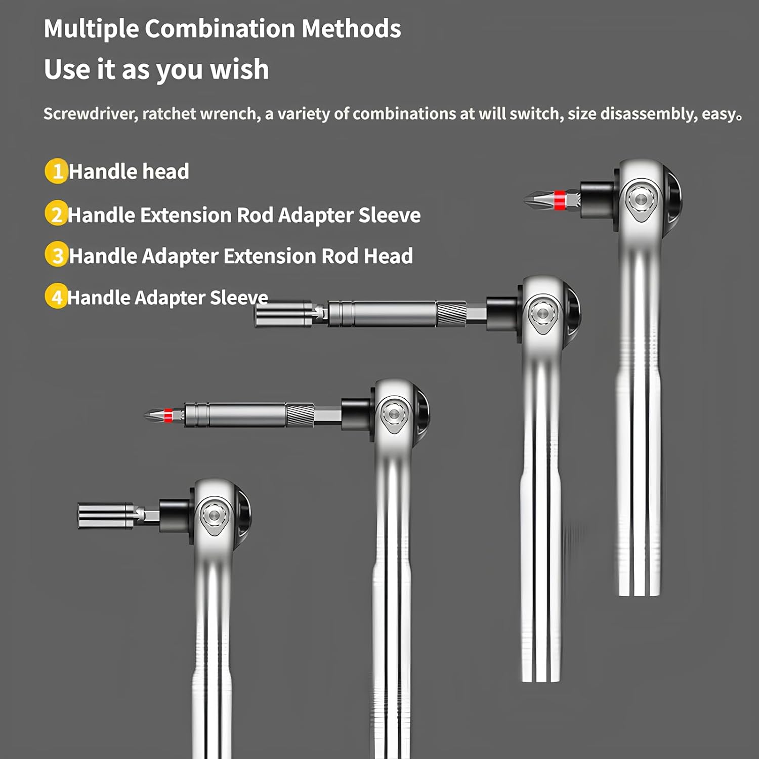 Set Obeng Ratchet Magnetik 40  - Diy Electronics Gadgets ulasan dan harga